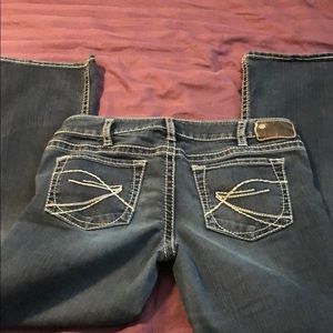 Silver jeans